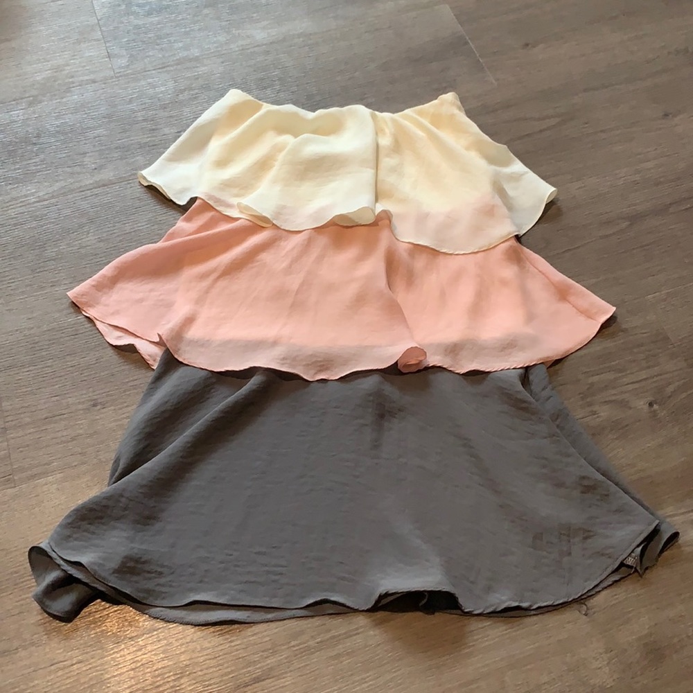Judith March Strapless dress